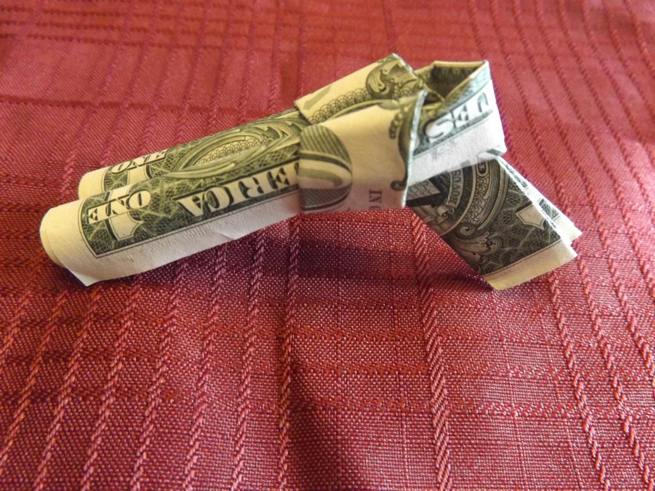 Joshua's-Origami-Folded-$1-Bills